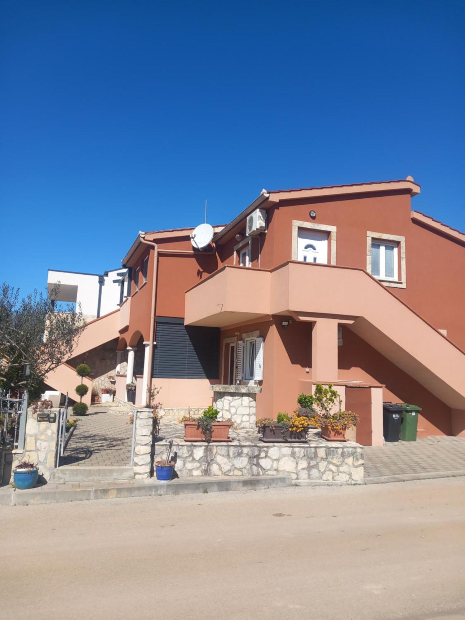 Apartman Ritta Биоград-на-Мору Экстерьер фото